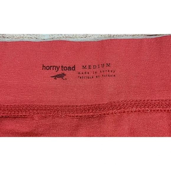Horny Toad Foxglove Skirt Women's Medium Salmon Pull-On Stretch Organic Cotton - Picture 4 of 5